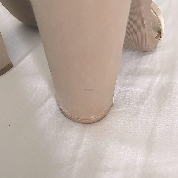 LULUS Satin Ankle Strap Block Heels - Picture 6 of 10